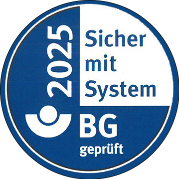 BG geprüft Logo